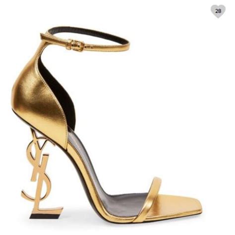 ysl opyum heels gold|ysl heels images.